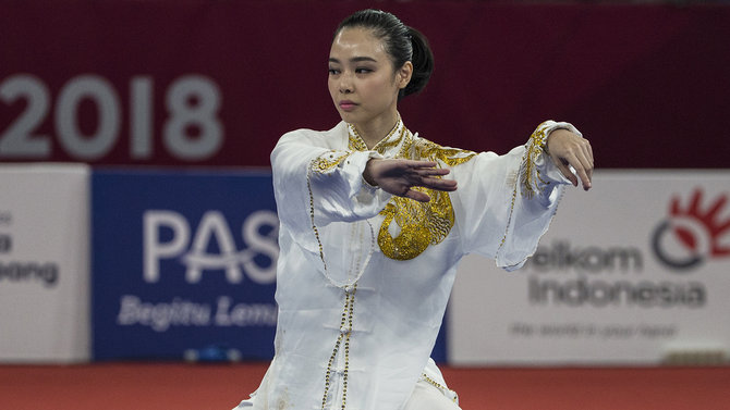 Tambahan Medali Emas untuk Indonesia pada Cabang Wushu, Asian Games 2018